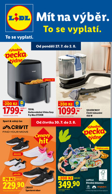 Lidl Spotřební zboží 27.7. - 2.8.
