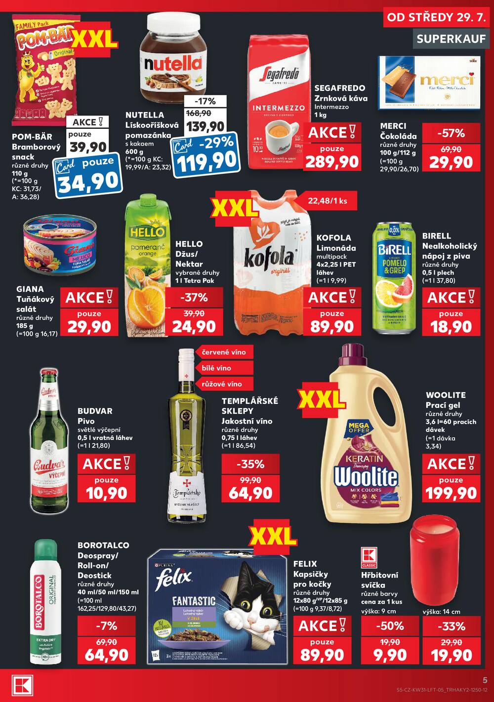 Kaufland 29.7. - 4.8. - Kaufland - Louny