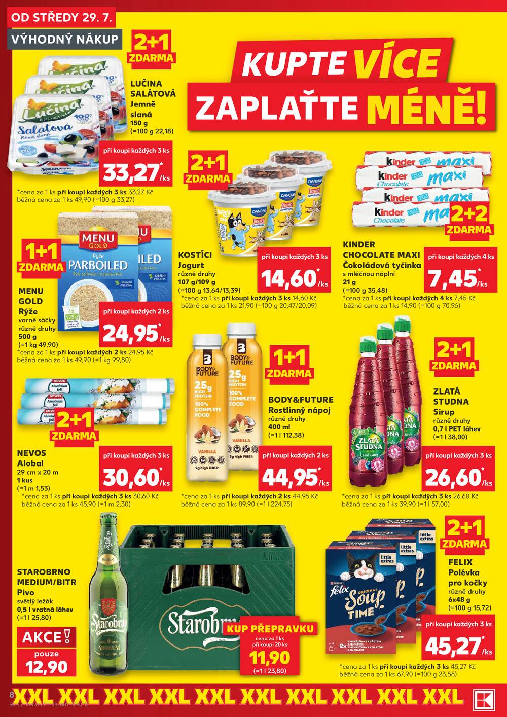 Leták Kaufland - Kaufland 29.7. - 4.8. - Kaufland - Chrudim - strana 8 Leták Kaufland - Kaufland 29.7. - 4.8. - Kaufland - Chrudim - strana 8