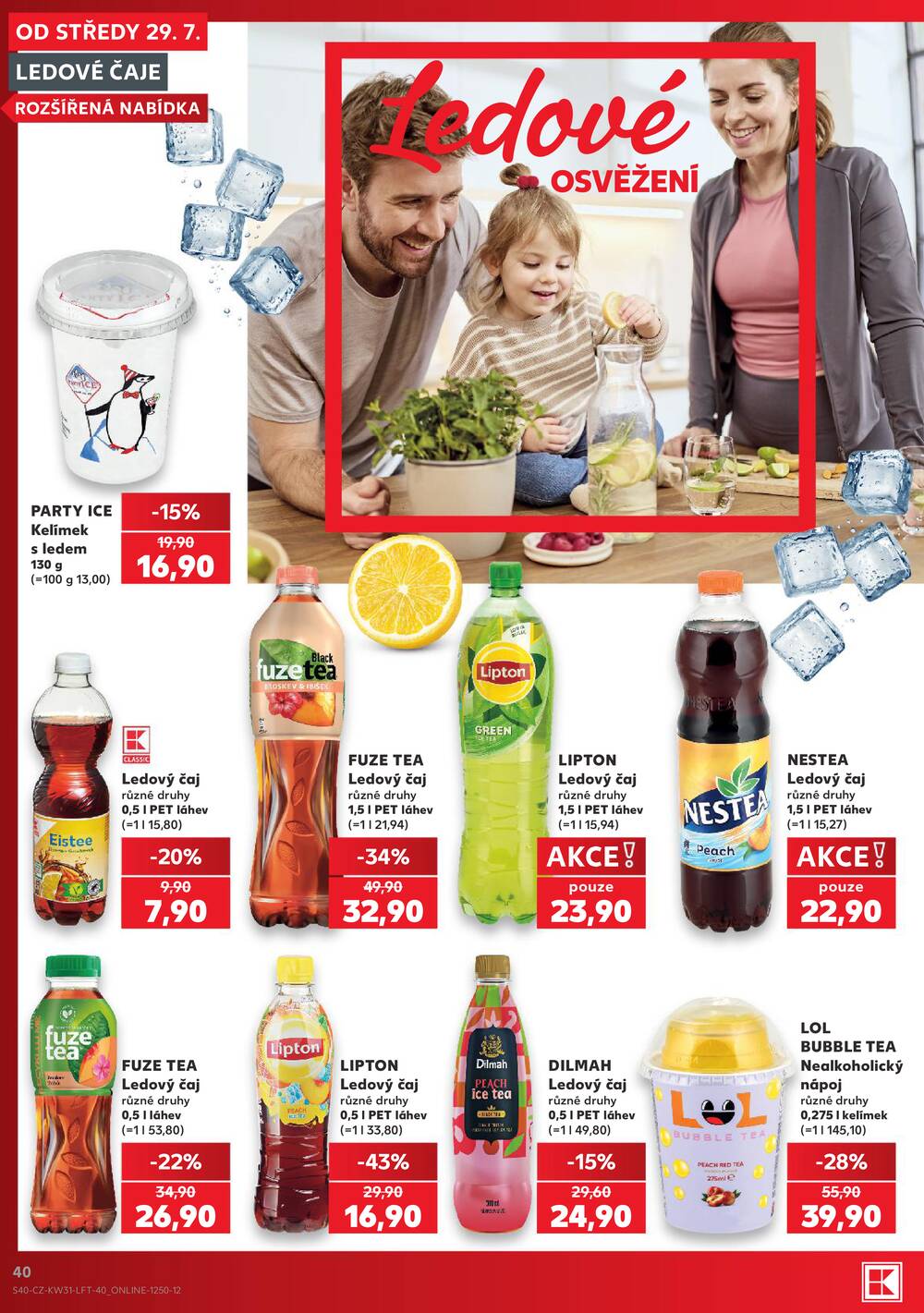 Leták Kaufland - Kaufland 29.7. - 4.8. - Kaufland - Chrudim - strana 40