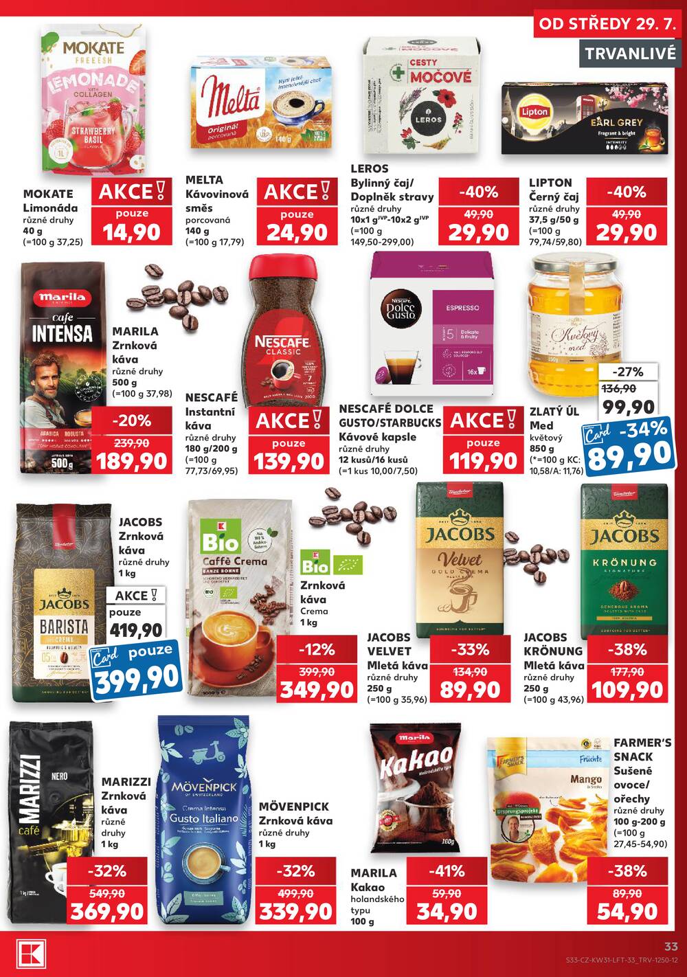 Kaufland 29.7. - 4.8. - Kaufland - Benešov