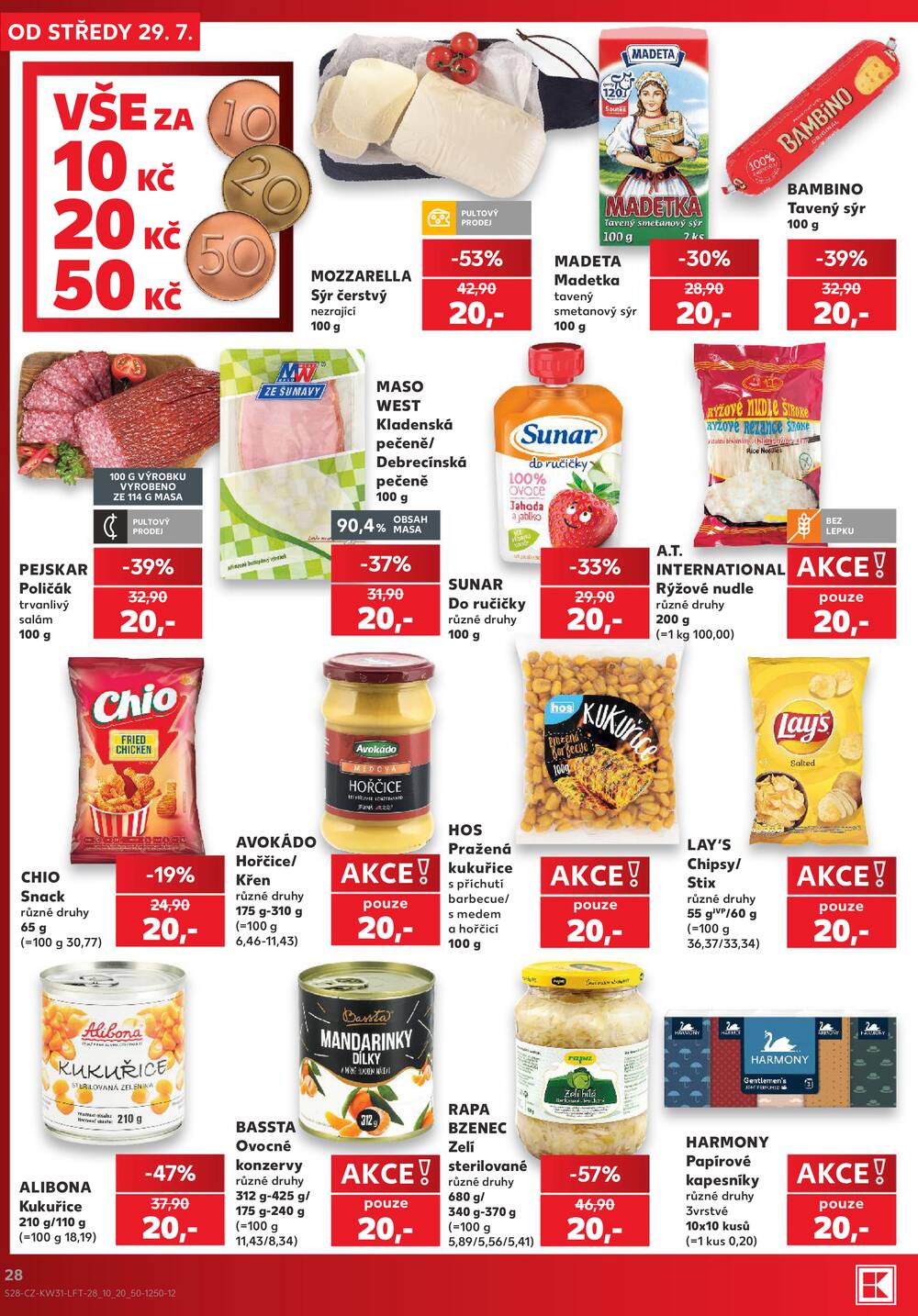 Kaufland 29.7. - 4.8. - Kaufland - Bohumín
