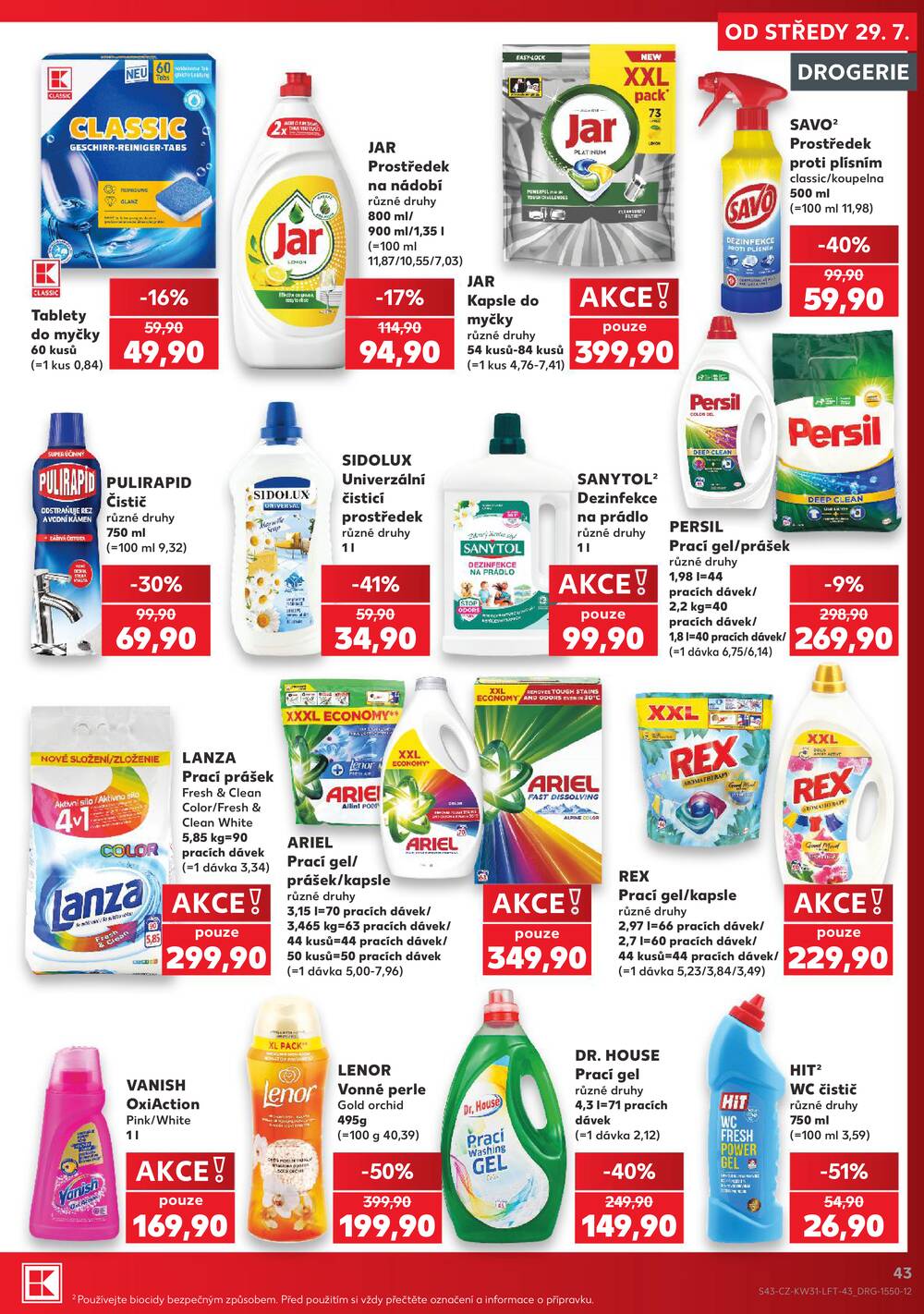 Kaufland 29.7. - 4.8. - Kaufland - Bohumín