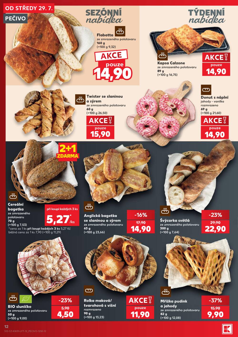Kaufland 29.7. - 4.8. - Kaufland - Rakovník (ul. Luženská)