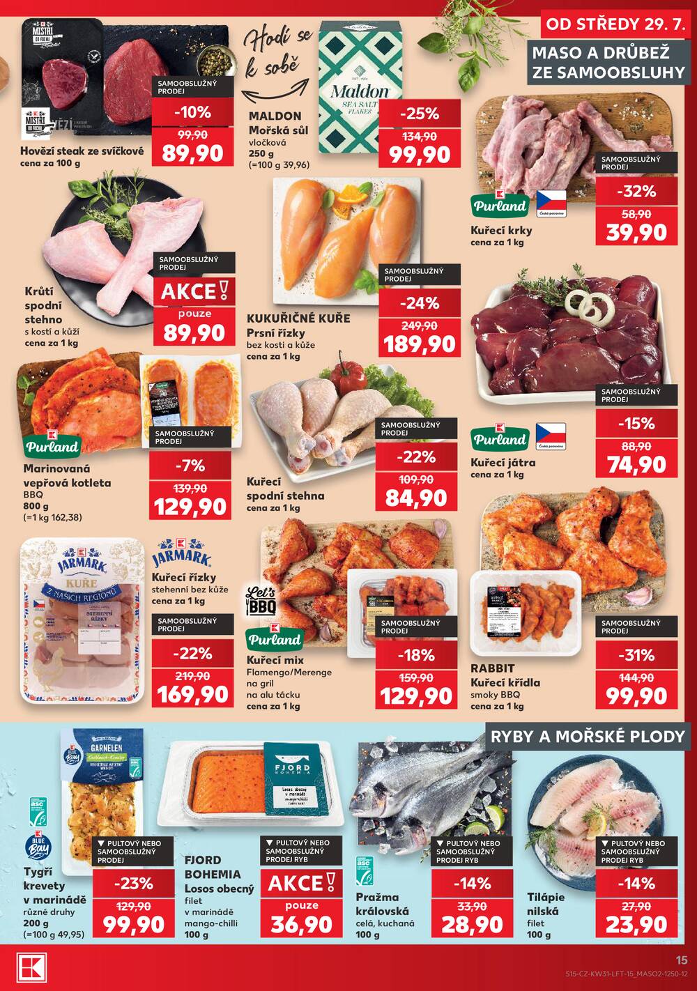 Kaufland 29.7. - 4.8. - Kaufland - Rakovník (ul. Luženská)