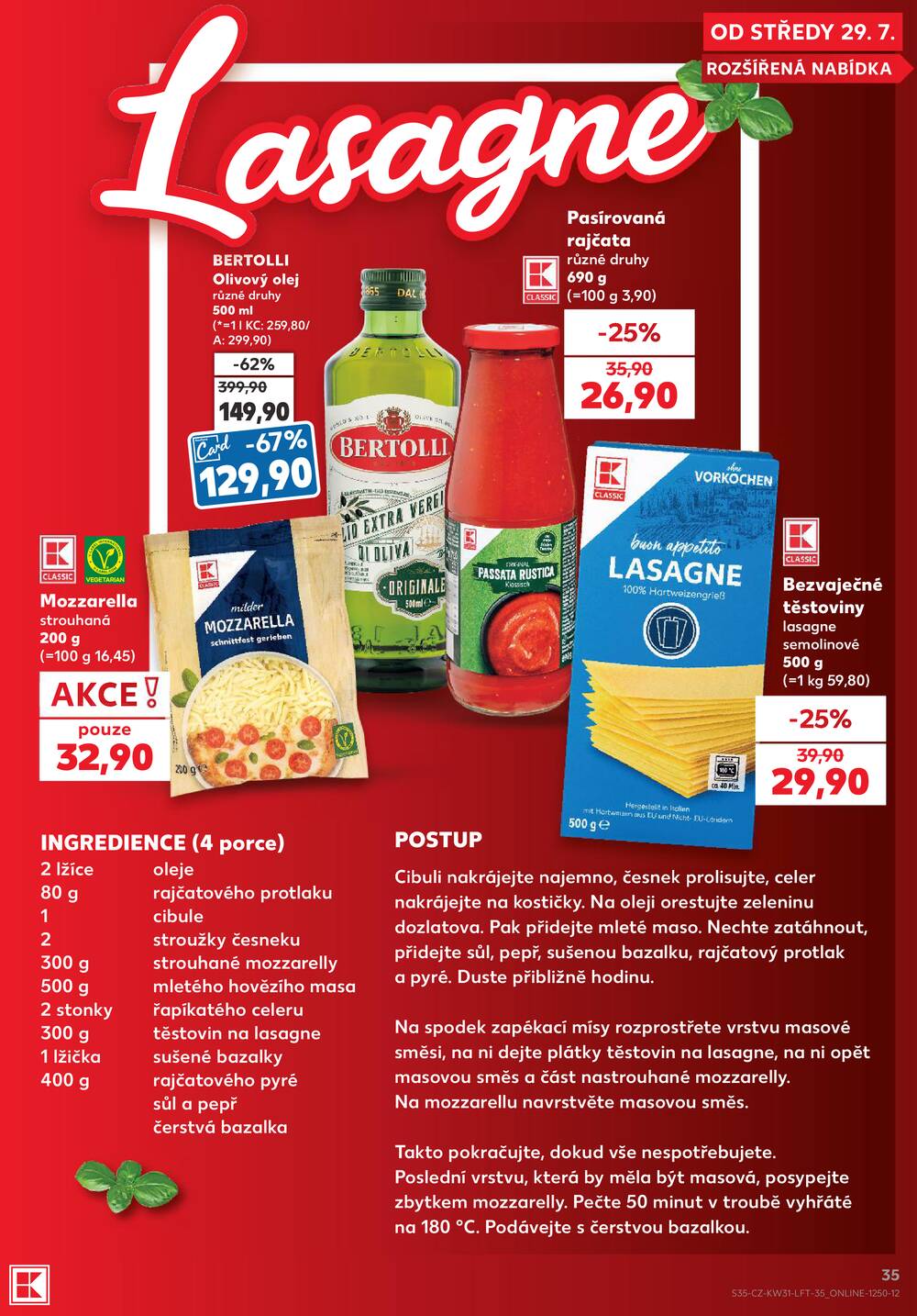 Kaufland 29.7. - 4.8. - Kaufland - Žďár nad Sázavou