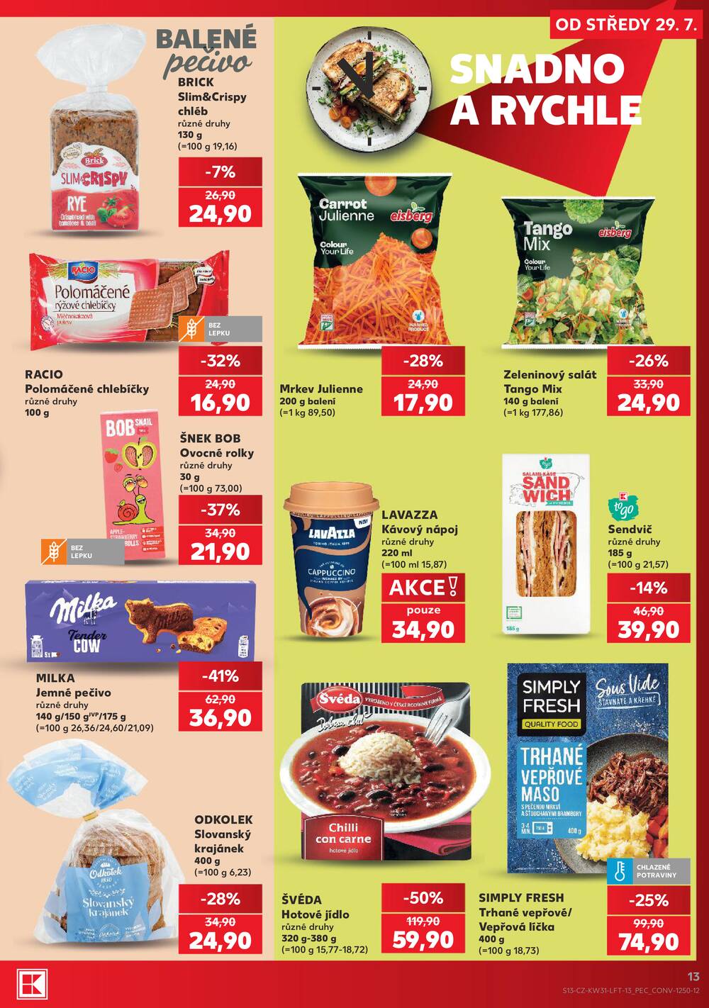 Kaufland 29.7. - 4.8. - Kaufland - Pelhřimov