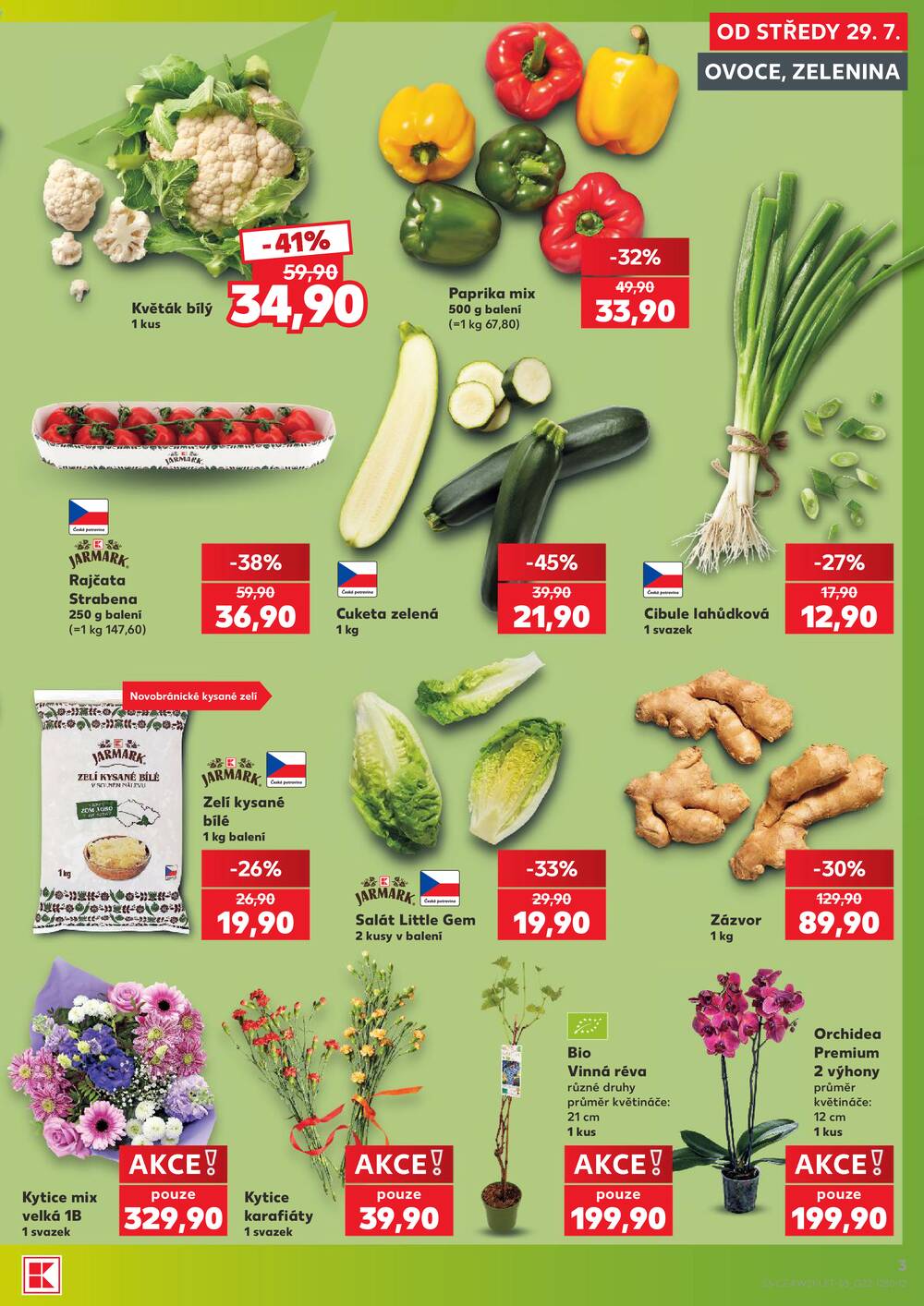 Leták Kaufland - Kaufland 29.7. - 4.8. - Kaufland - Zábřeh na Moravě - strana 3 Leták Kaufland - Kaufland 29.7. - 4.8. - Kaufland - Zábřeh na Moravě - strana 3
