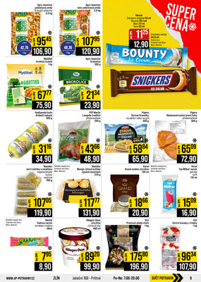 JIP Cash & Carry České Budějovice, Most, Náchod, Polička, Sušice a Svoboda nad Úpou od 29.7. do 4.8.2026