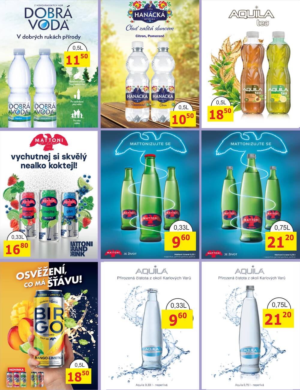 BENE Nápoje od 1.8. do 31.8.2026