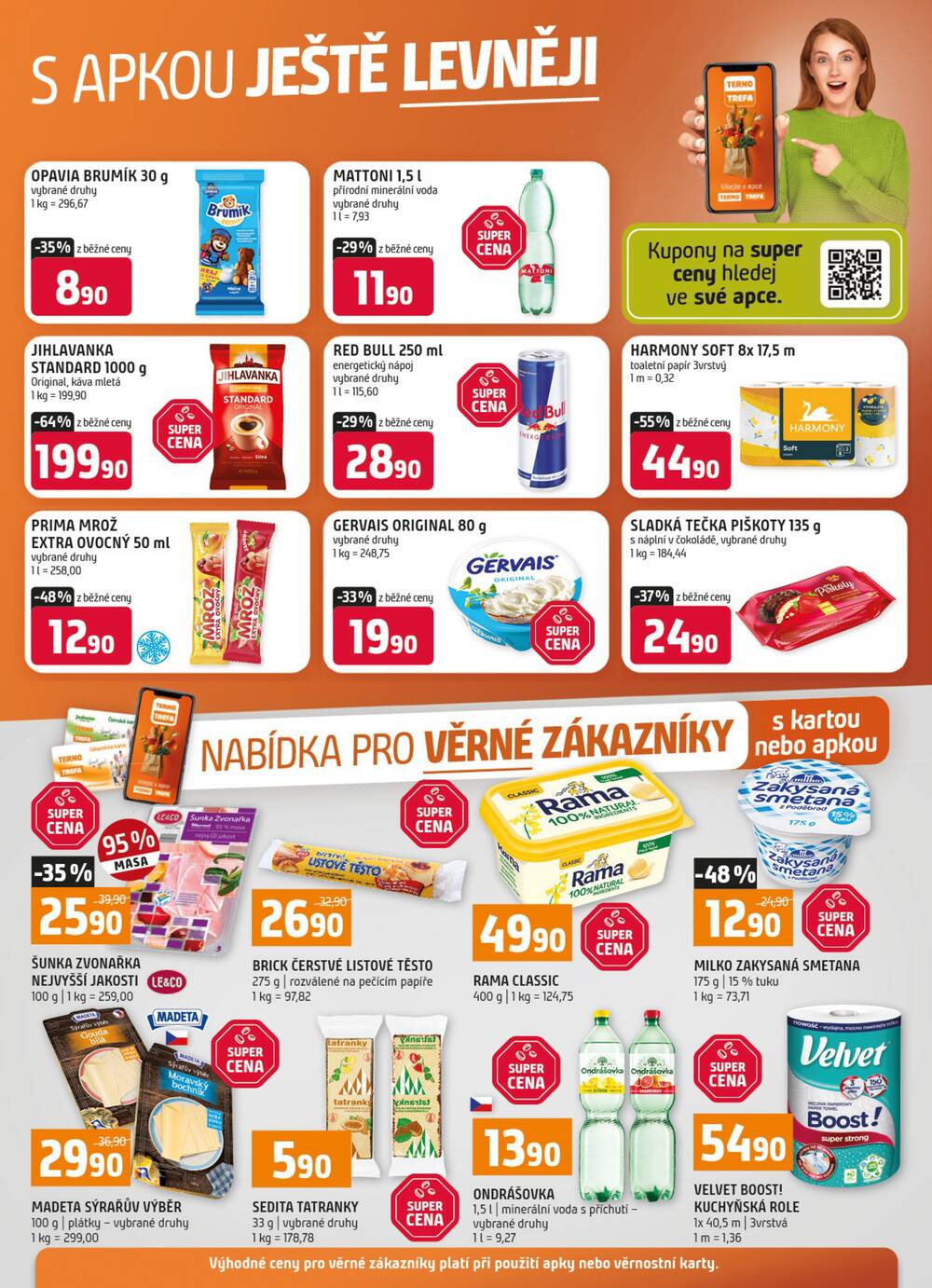 Leták Terno - Terno Třeboň, Týn n. Vlt., Bechyně, Trhové Sviny, Hradec Králové, Zlín, Český Krumlov, Borovany, Olomouc od 5.8. do 11.8.2026 - strana 23