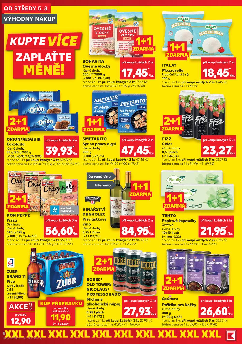 Leták Kaufland - Kaufland 5.8. - 11.8. - Kaufland - Třeboň - strana 8 Leták Kaufland - Kaufland 5.8. - 11.8. - Kaufland - Třeboň - strana 8