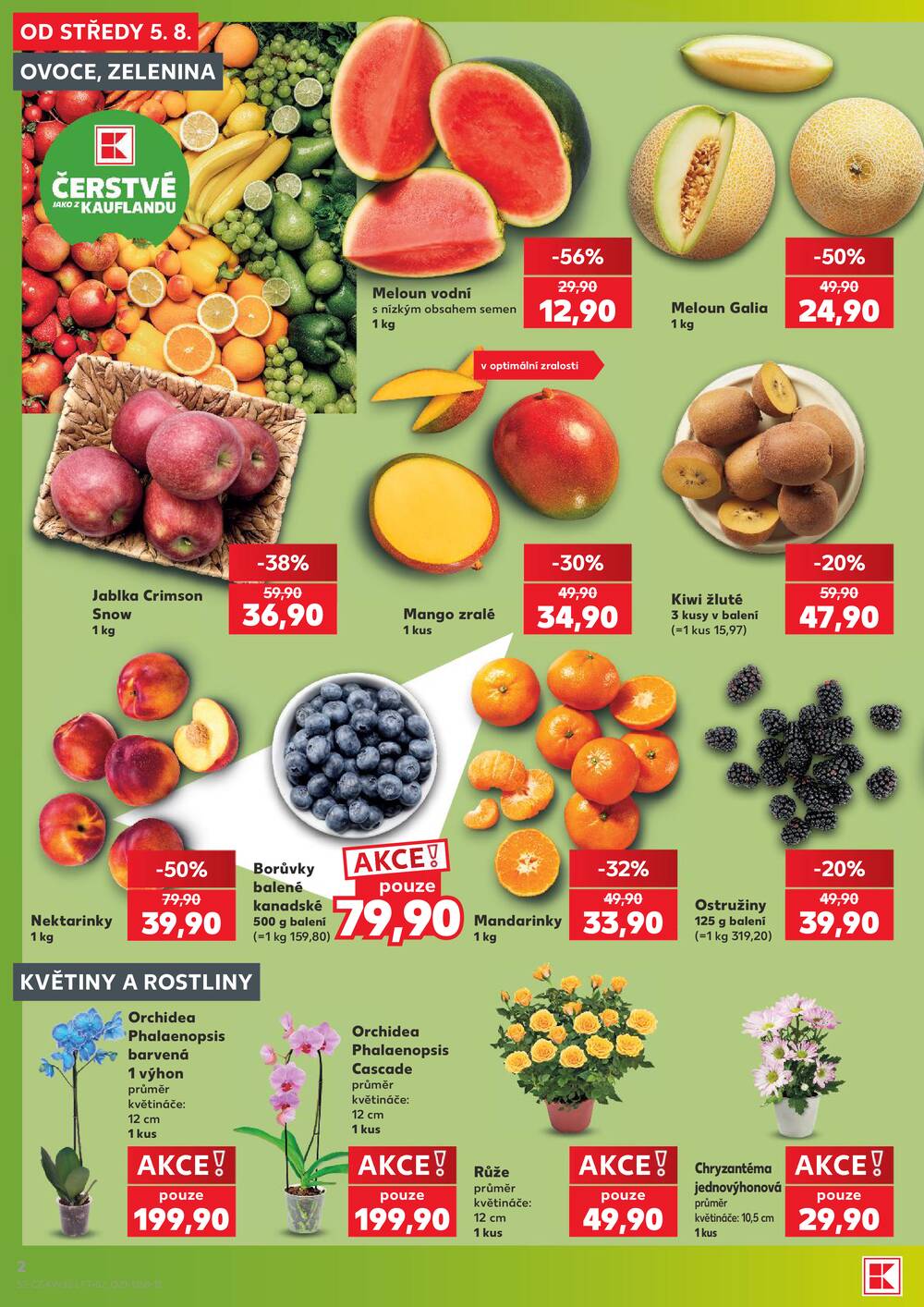 Leták Kaufland - Kaufland 5.8. - 11.8. - Kaufland - Praha - Horní Měcholupy - strana 2 Leták Kaufland - Kaufland 5.8. - 11.8. - Kaufland - Praha - Horní Měcholupy - strana 2
