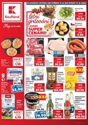 Letáky Kaufland