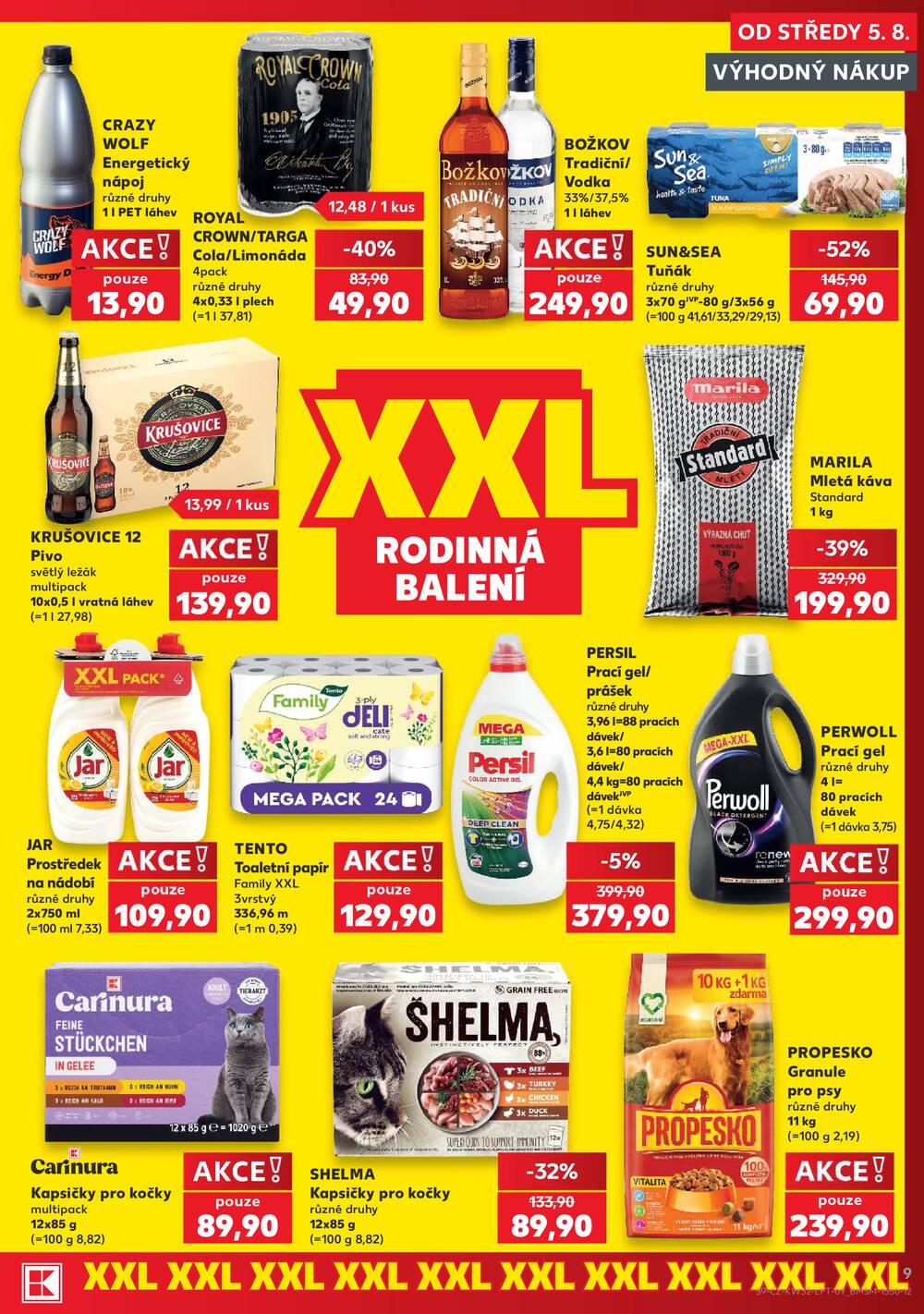 Kaufland 5.8. - 11.8. - Kaufland - Domažlice