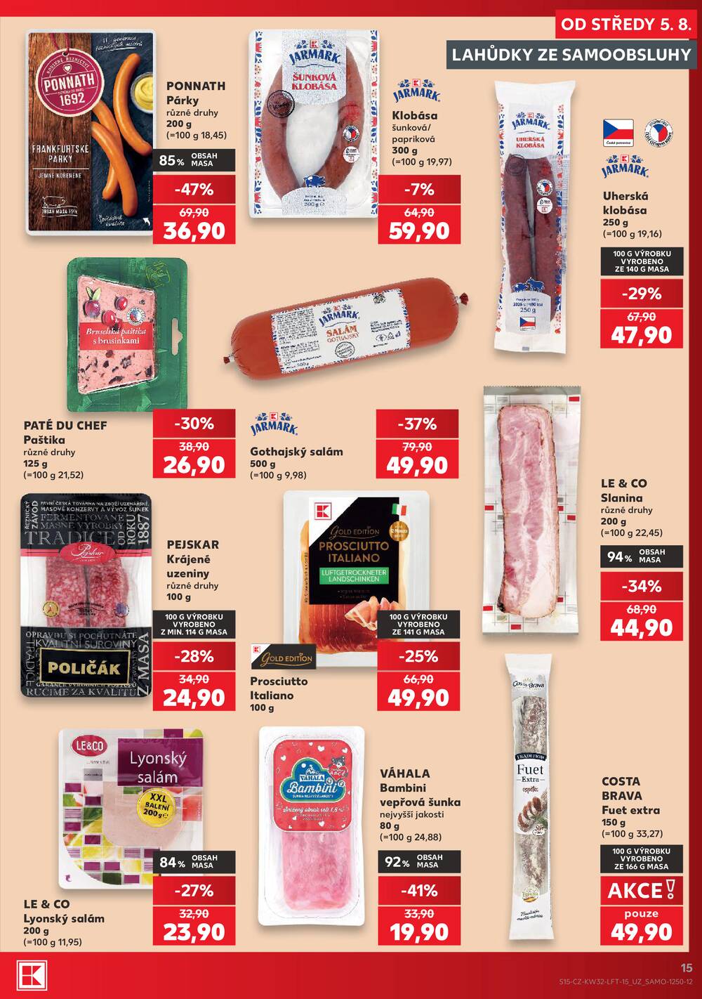 Kaufland 5.8. - 11.8. - Kaufland - Domažlice