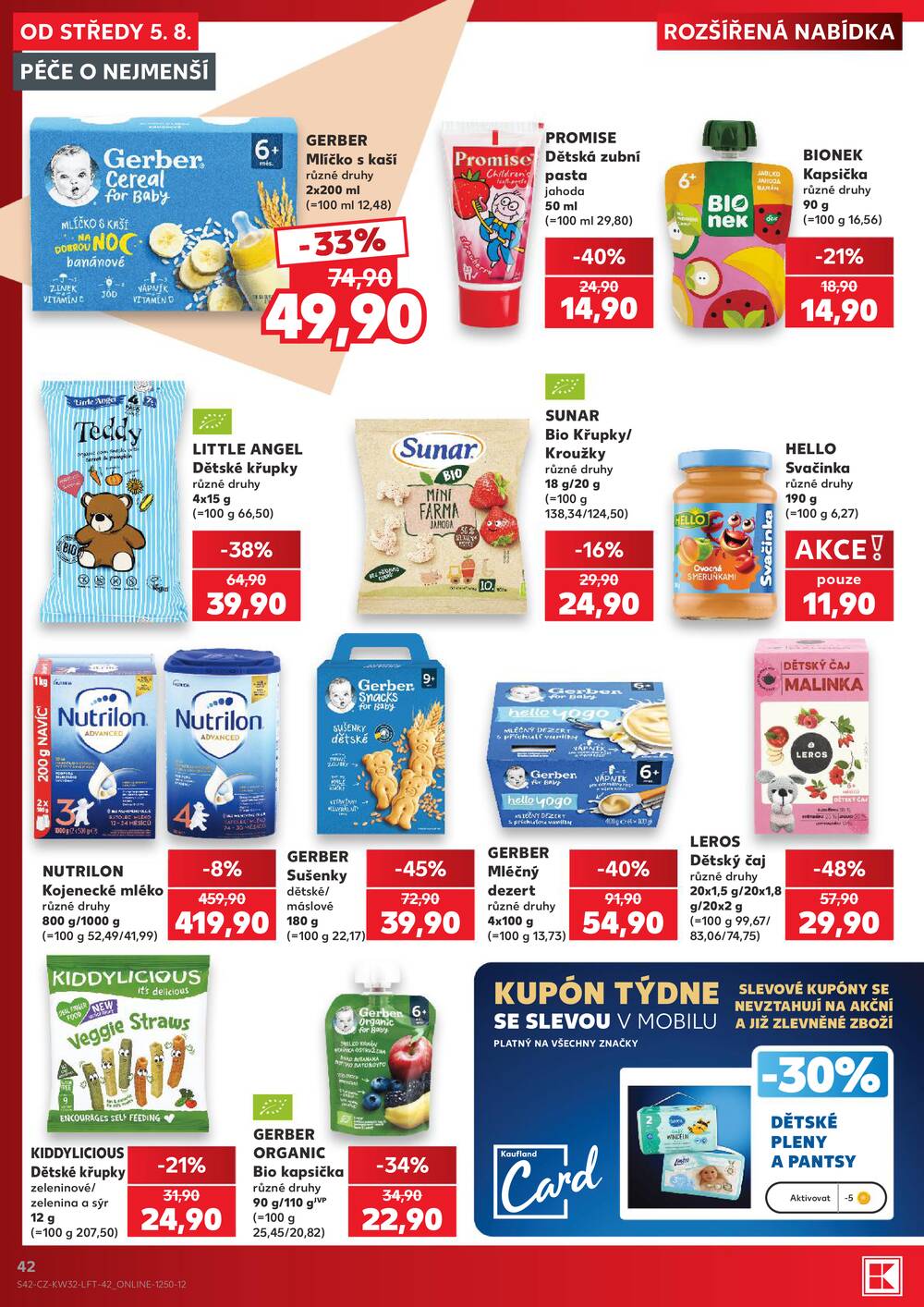 Kaufland 5.8. - 11.8. - Kaufland - Praha - Hloubětín