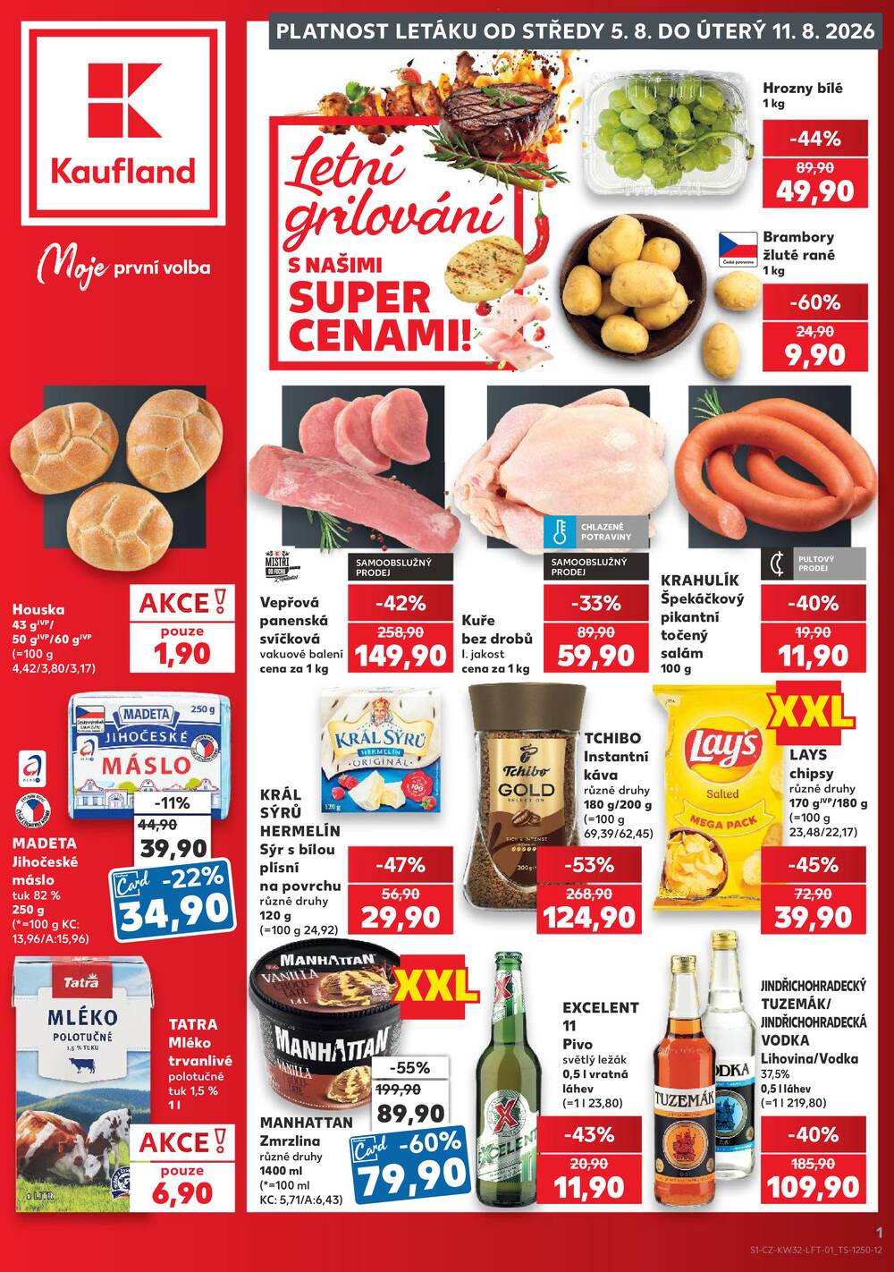 Leták Kaufland - Kaufland 5.8. - 11.8. - Kaufland - Děčín - strana 1 Leták Kaufland - Kaufland 5.8. - 11.8. - Kaufland - Děčín - strana 1
