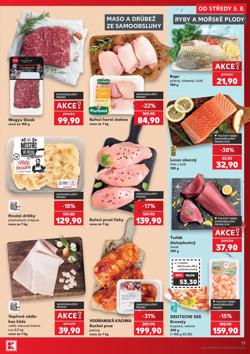 Leták Kaufland - Kaufland 5.8. - 11.8. - Kaufland - Beroun - strana 13