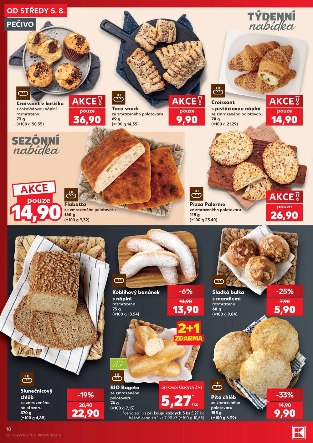 Leták Kaufland - Kaufland 5.8. - 11.8. - Kaufland - Žatec - strana 10