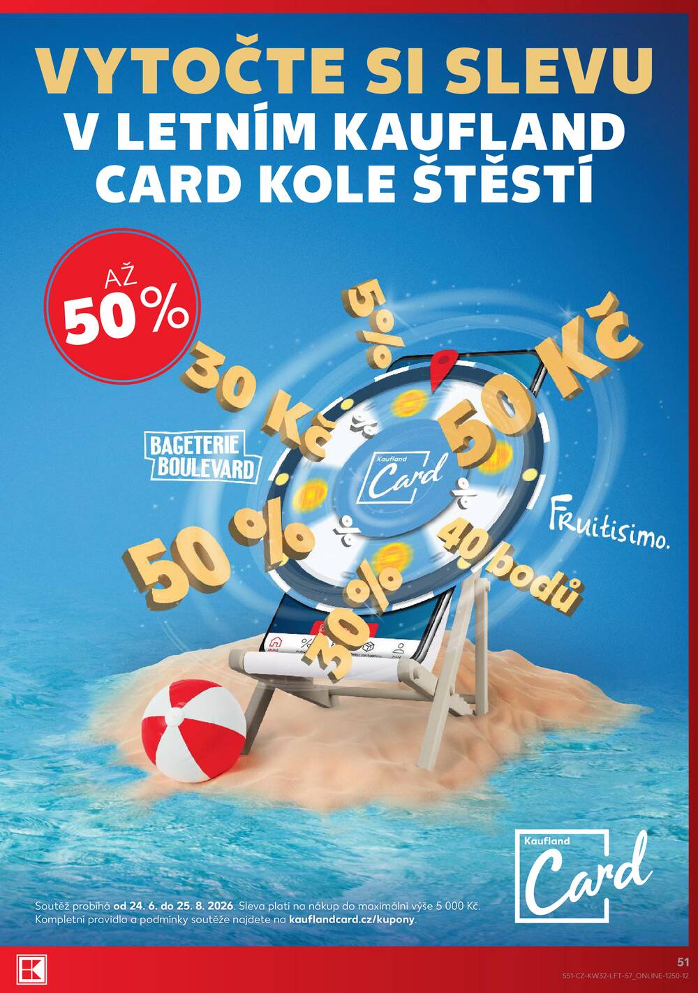 Leták Kaufland - Kaufland 5.8. - 11.8. - Kaufland - Rakovník (ul. Luženská) - strana 51