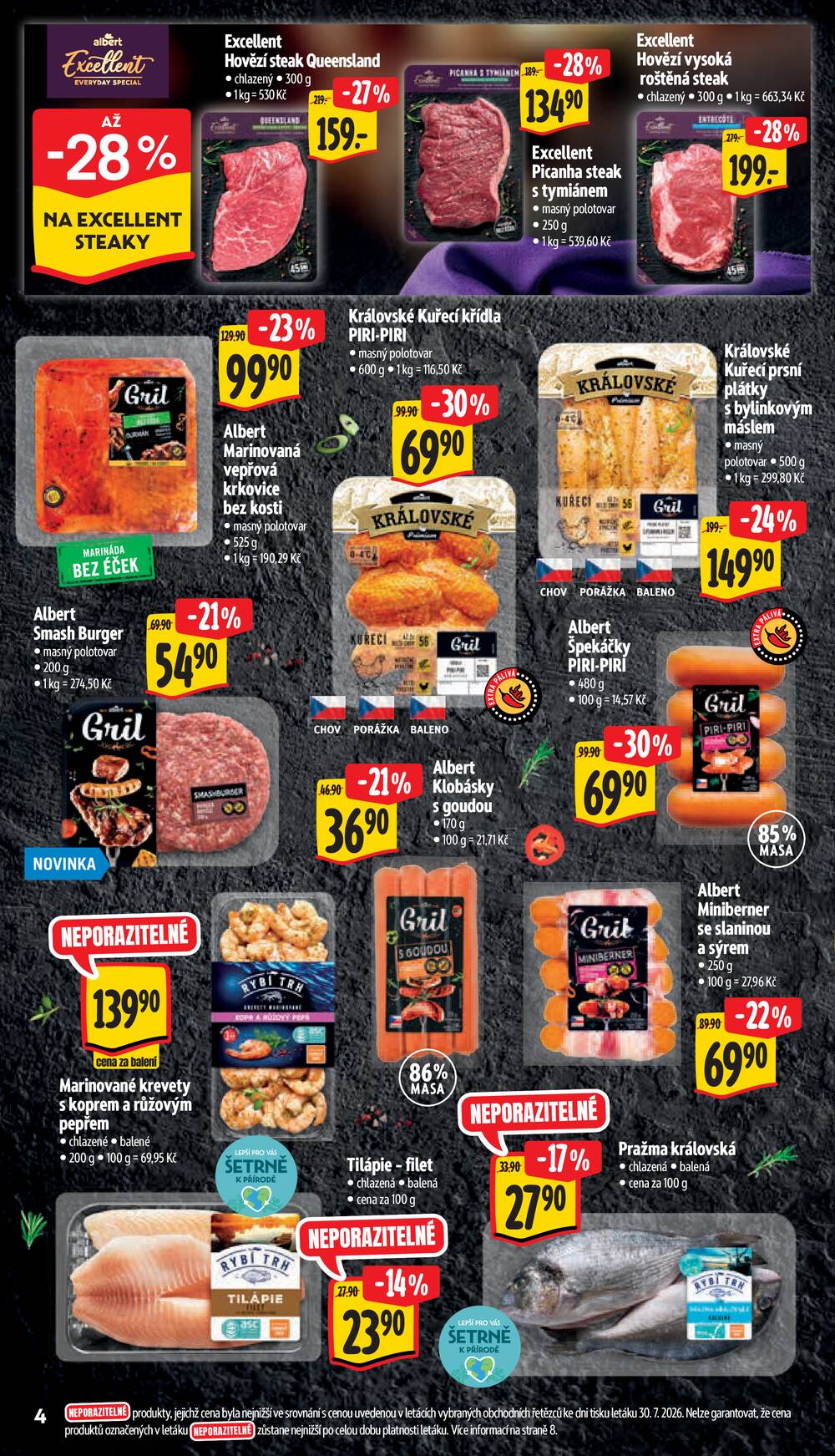 Albert Supermarket od 5.8. do 11.8.2026
