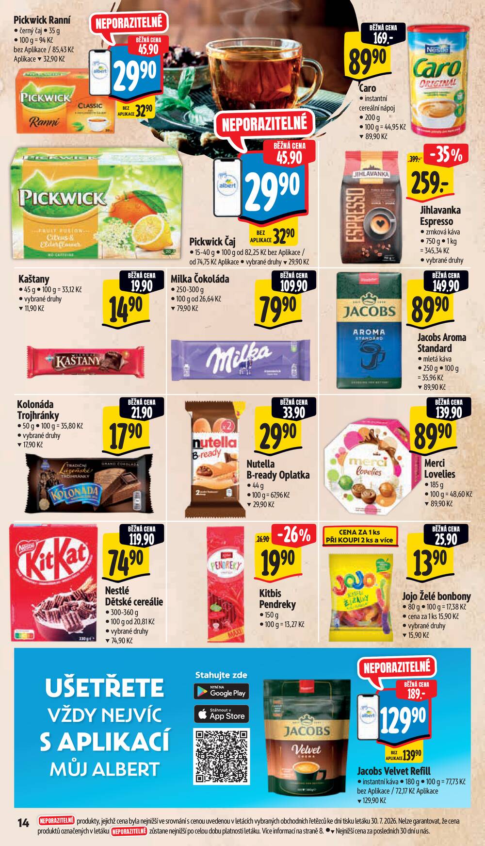 Albert Supermarket od 5.8. do 11.8.2026