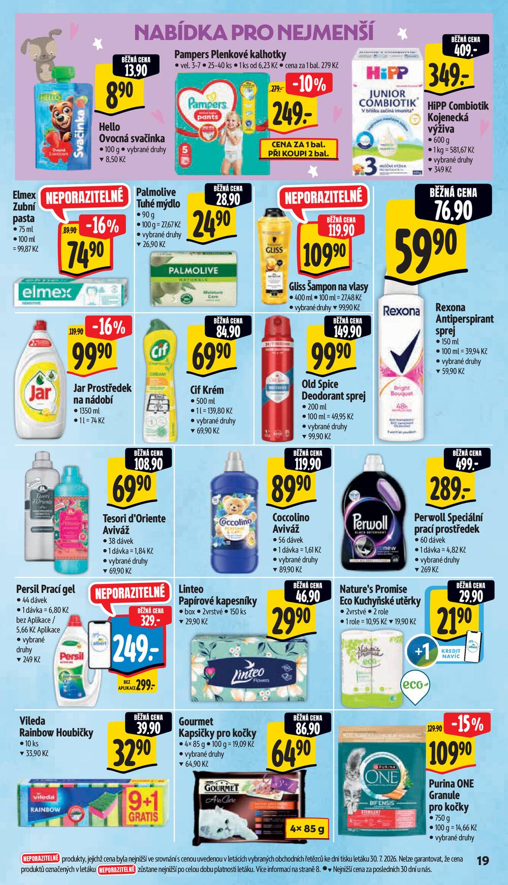 Albert Supermarket od 5.8. do 11.8.2026