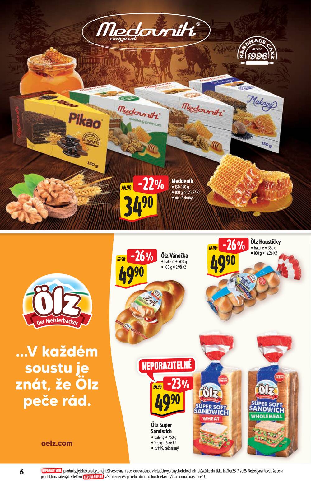 Leták Albert - Albert Supermarket katalog Brand od 5.8. do 18.8.2026 - strana 6