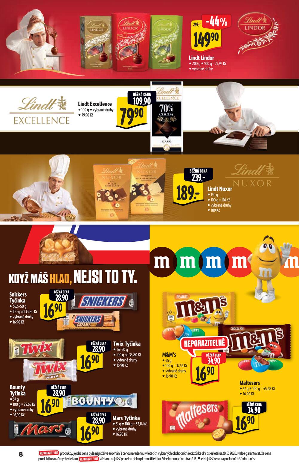 Leták Albert - Albert Supermarket katalog Brand od 5.8. do 18.8.2026 - strana 8 Leták Albert - Albert Supermarket katalog Brand od 5.8. do 18.8.2026 - strana 8