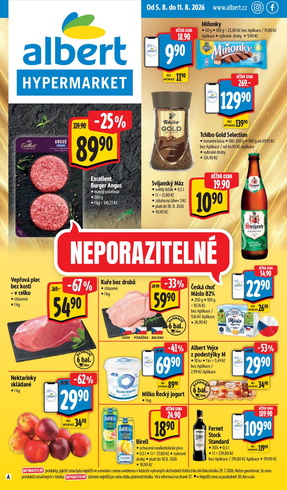 Albert  Hypermarket od 5.8. do 11.8.2026