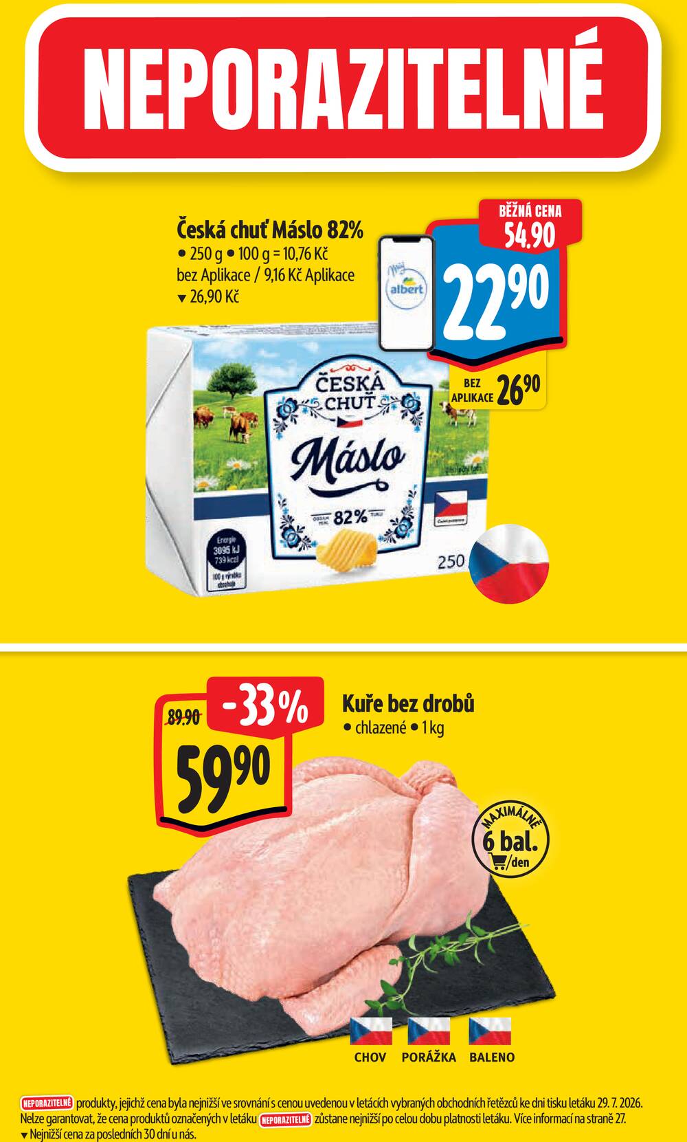 Albert Hypermarket Jihomoravský od 5.8. do 11.8.2026
