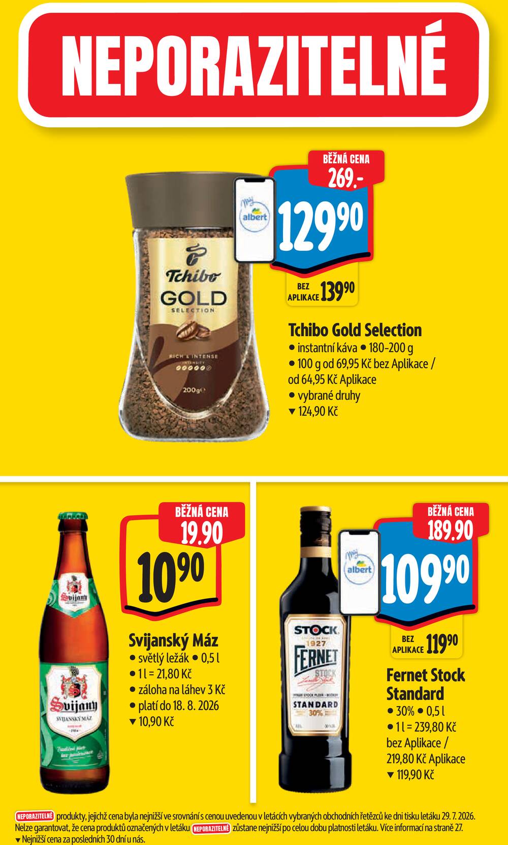 Albert Hypermarket Jihomoravský od 5.8. do 11.8.2026