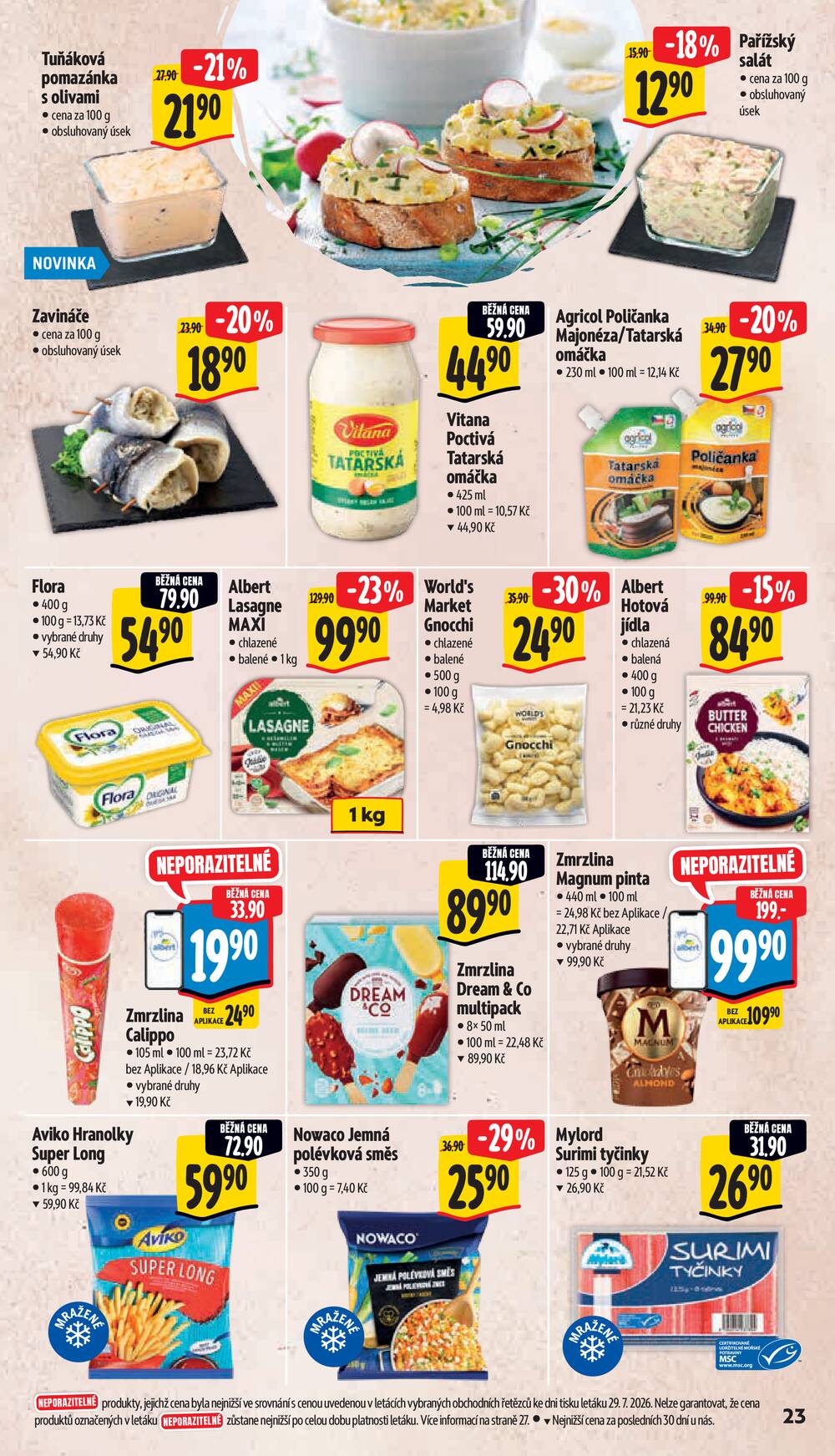 Albert Hypermarket Jihomoravský od 5.8. do 11.8.2026