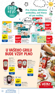 Tesco supermarkety od 5.8. do 11.8.2026