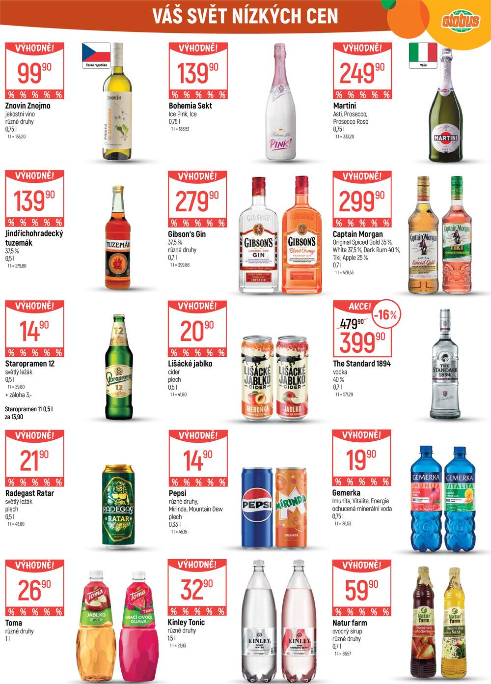 Leták Globus - Akční leták Globus 5.8. - 11.8.2026 - Globus Ostrava - strana 5