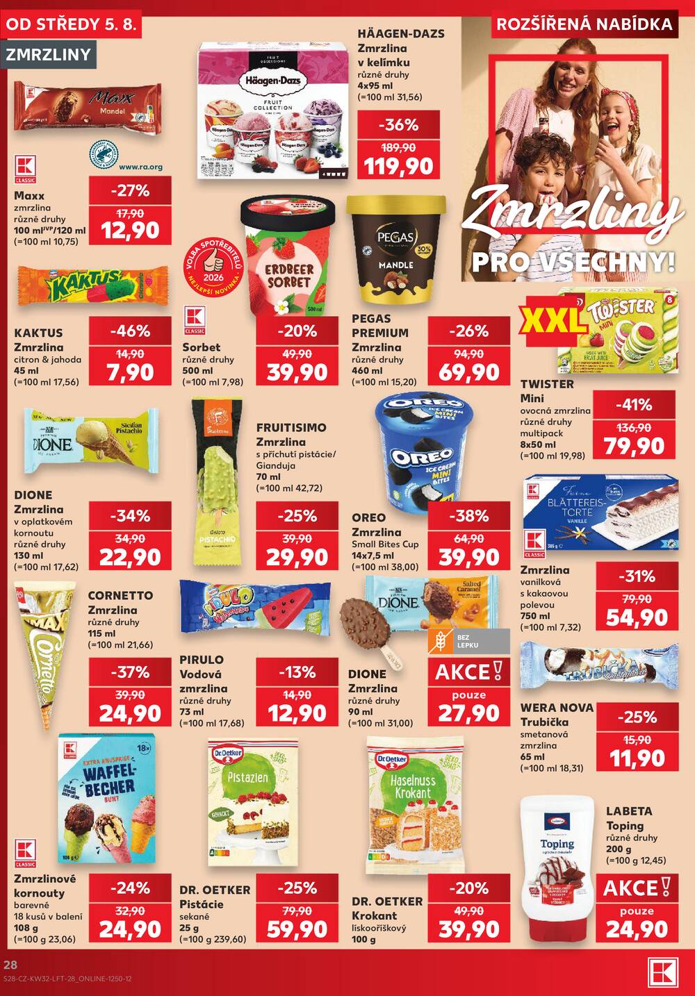 Kaufland 5.8. - 11.8. - Kaufland - Plzeň (Sukova)