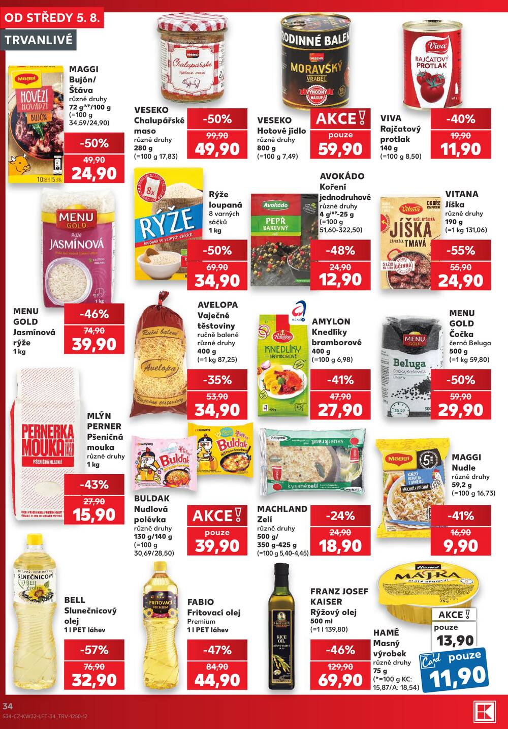 Kaufland 5.8. - 11.8. - Kaufland - Plzeň (Sukova)