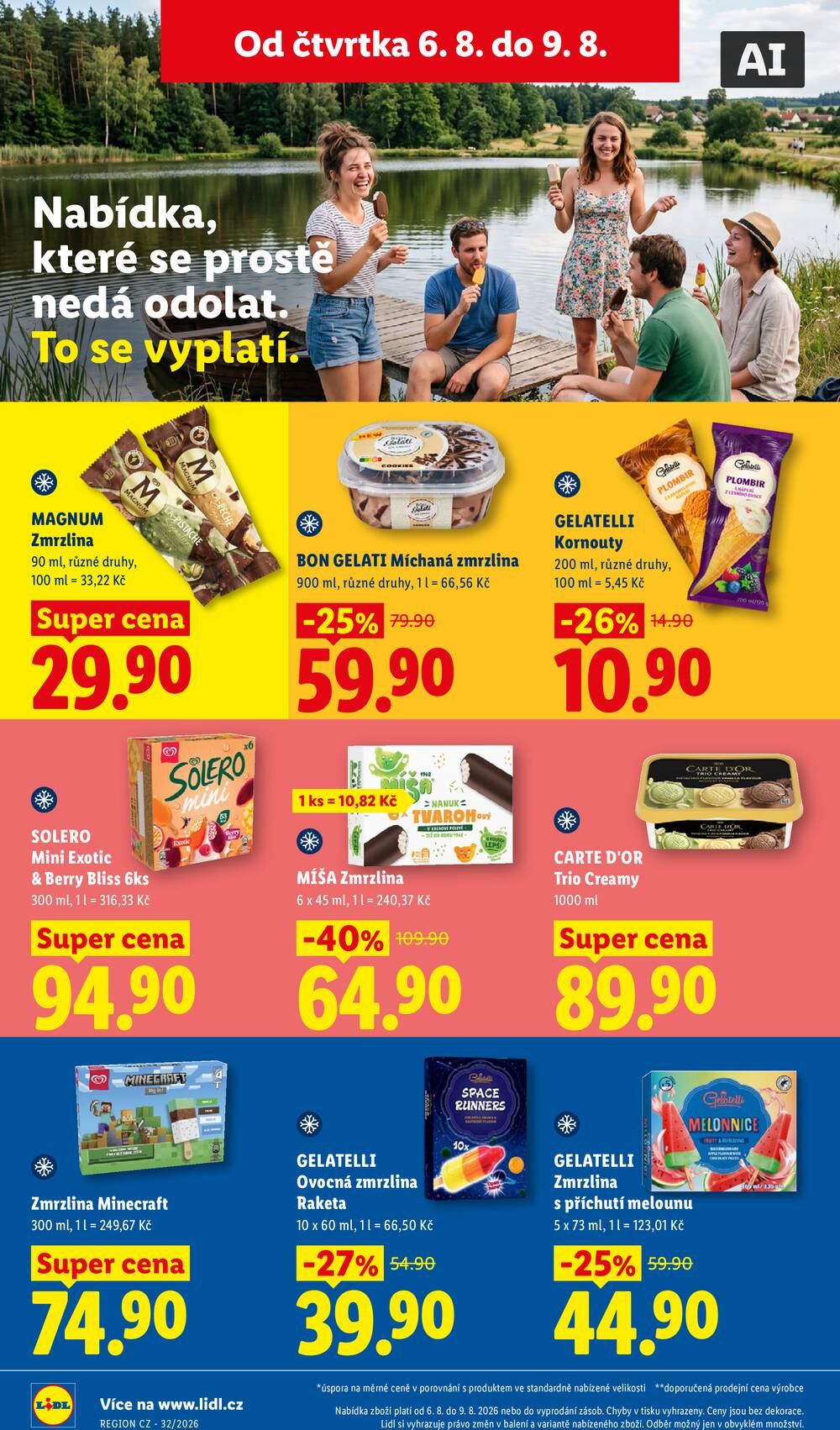 Lidl Čtvrtek od 6.8. do 9.8.2026