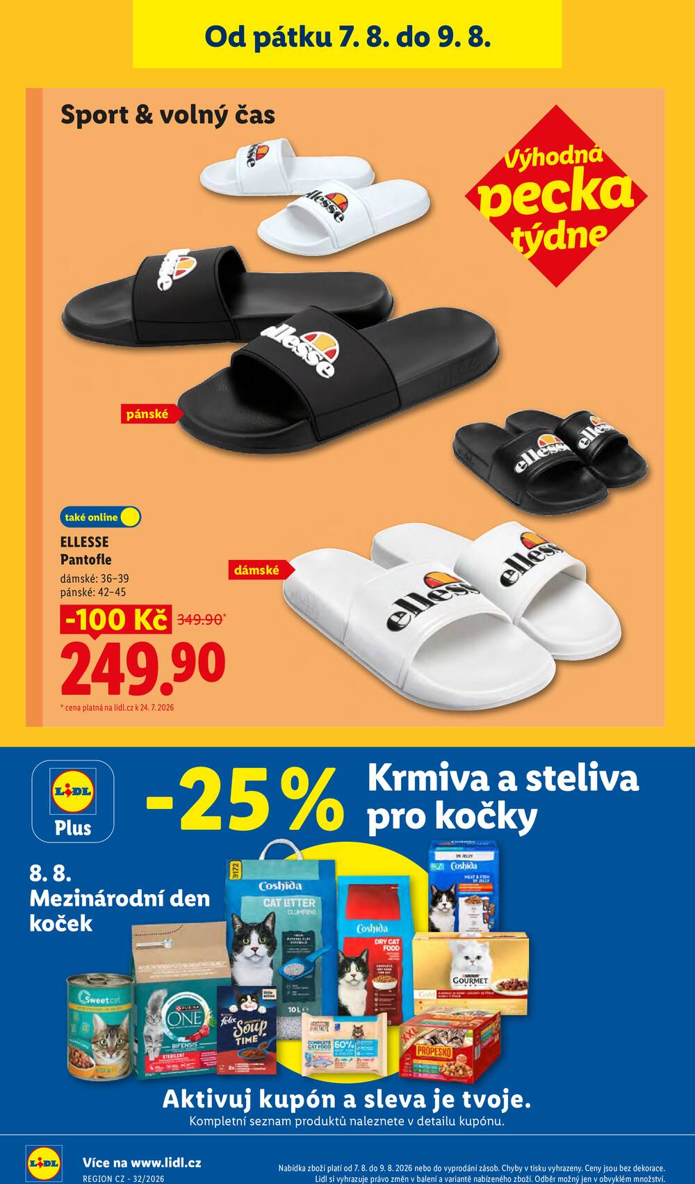 Lidl Čtvrtek od 6.8. do 9.8.2026