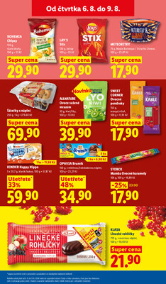 Lidl Čtvrtek od 6.8. do 9.8.2026