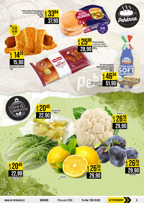 JIP Cash & Carry České Budějovice, Most, Náchod, Polička, Sušice a Svoboda nad Úpou od 5.8. do 11.8.2026
