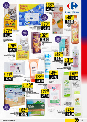 JIP Cash & Carry České Budějovice, Most, Náchod, Polička, Sušice a Svoboda nad Úpou od 5.8. do 11.8.2026