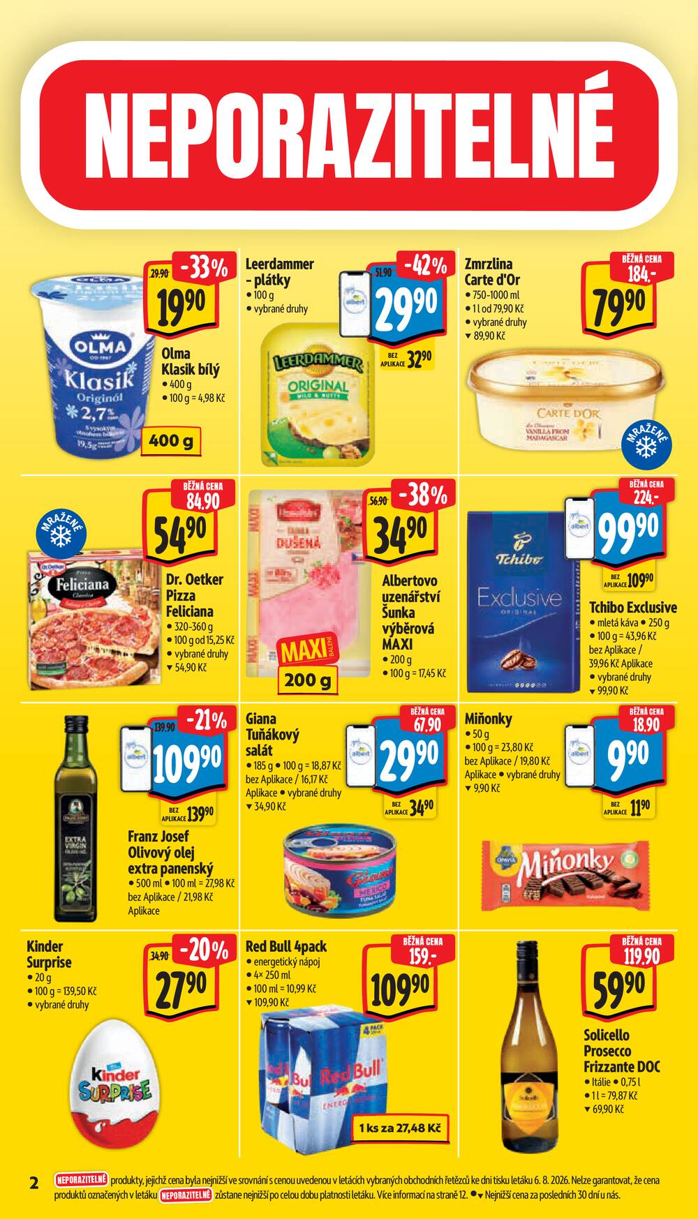 Albert Supermarket od 12.8. do 18.8.2026