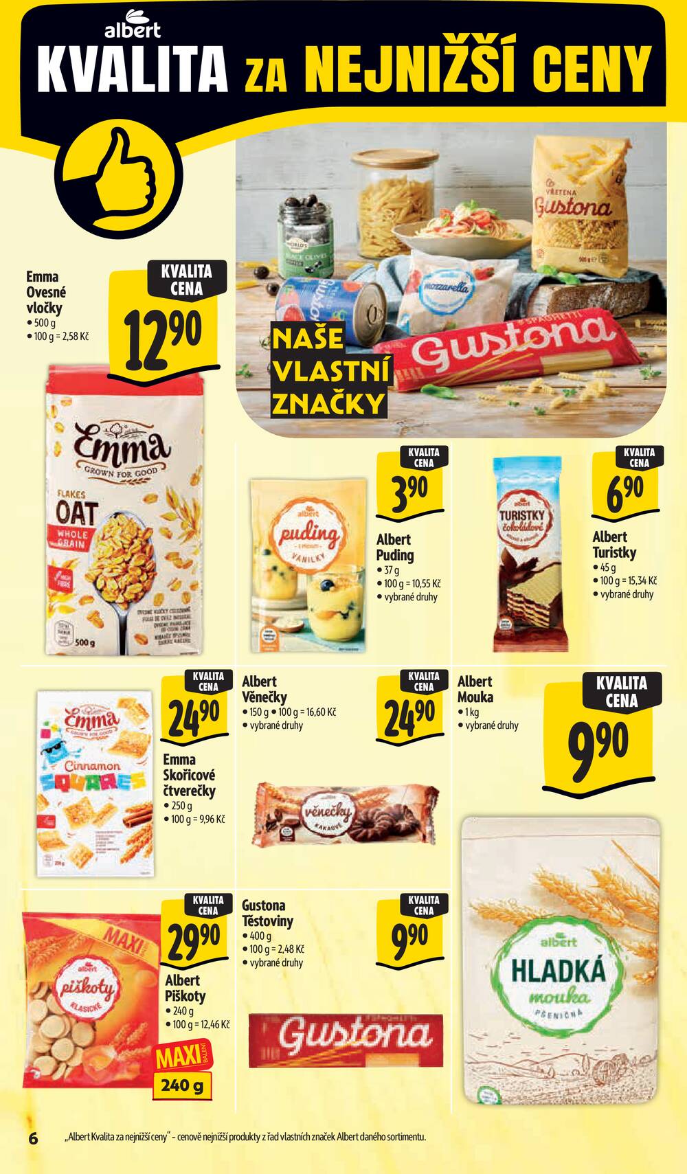 Leták Albert - Albert Supermarket od 12.8. do 18.8.2026 - strana 6 Leták Albert - Albert Supermarket od 12.8. do 18.8.2026 - strana 6