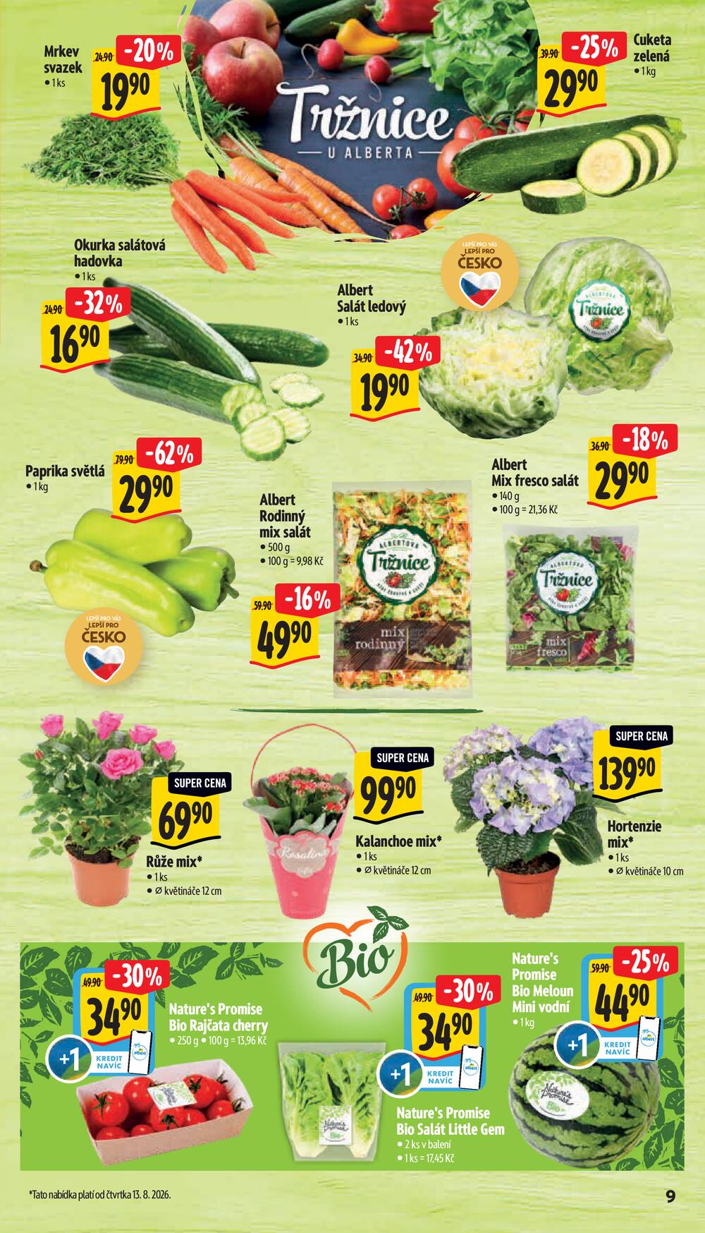 Leták Albert - Albert Supermarket Jihomoravský od 12.8. do 18.8.2026 - strana 15 Leták Albert - Albert Supermarket Jihomoravský od 12.8. do 18.8.2026 - strana 15