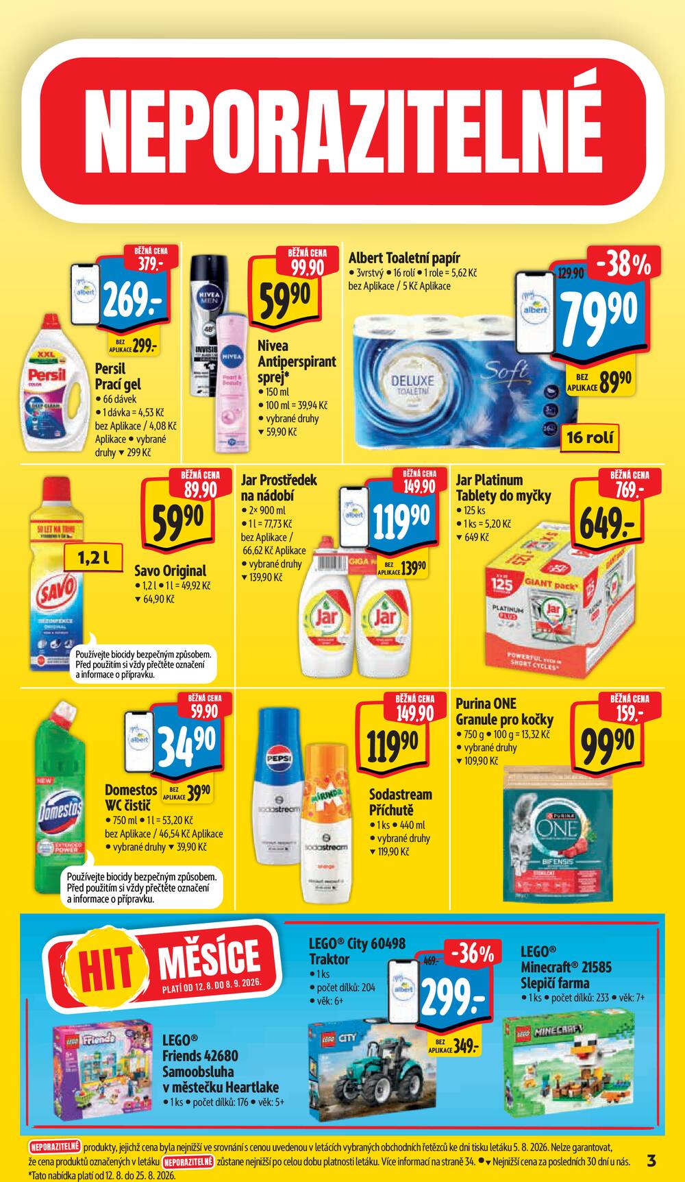 Albert  Hypermarket od 12.8. do 18.8.2026