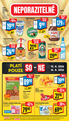 Albert  Hypermarket od 12.8. do 18.8.2026