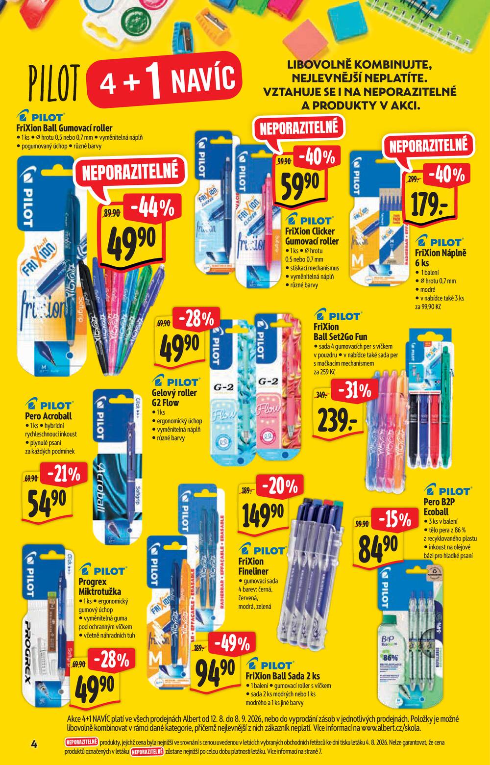 Albert  Hypermarket katalog škola od 12.8. do 8.9.2026