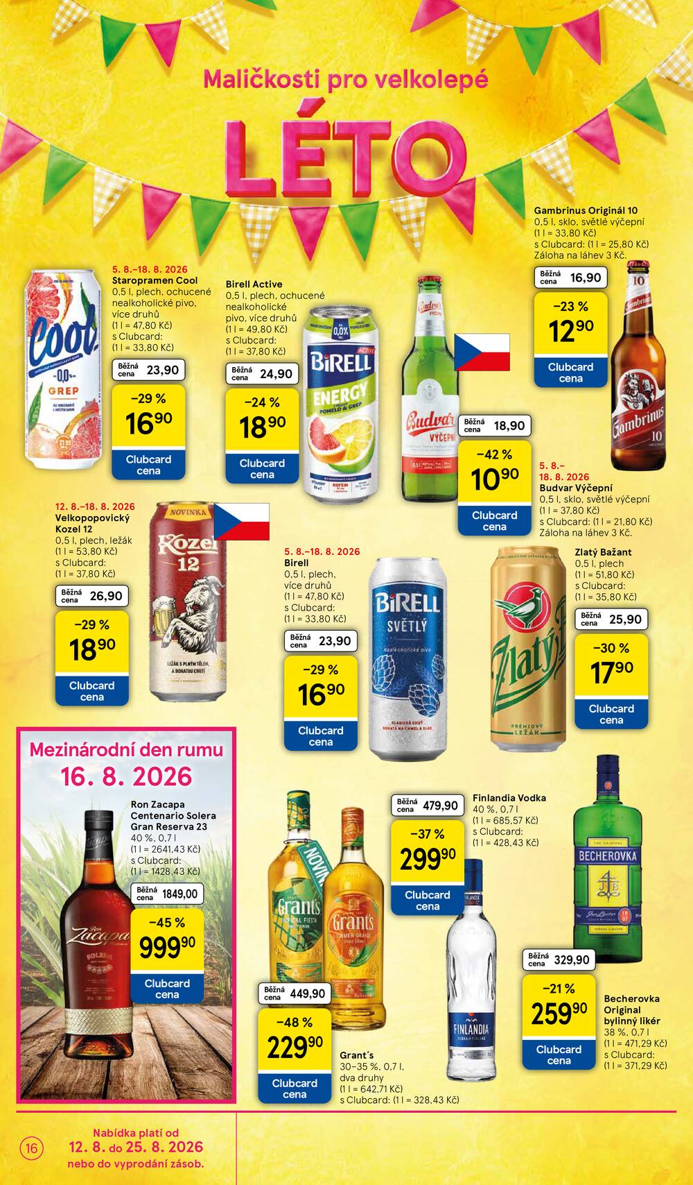 Tesco hypermarkety od 12.8. do 18.8.2026